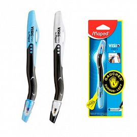 BOLIGRAFO MAPED CAP VISIO ZURDO AZUL BL X1